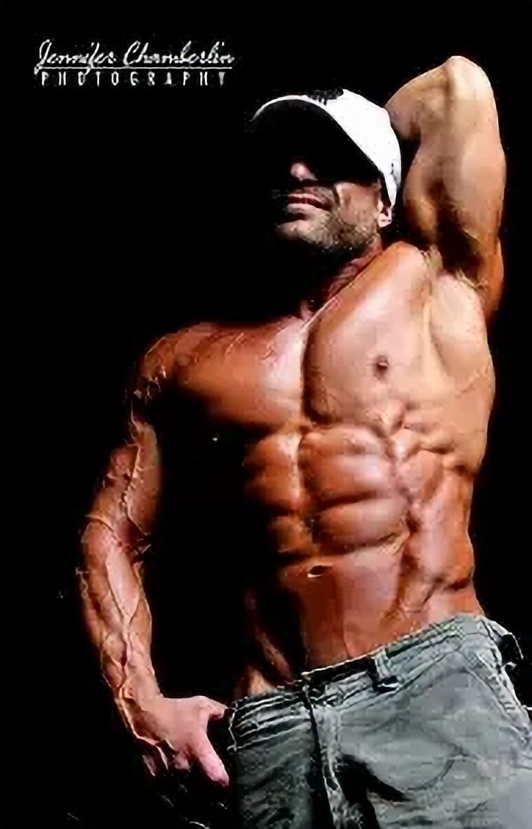 Dr. Todd Lee MD shirtless posing