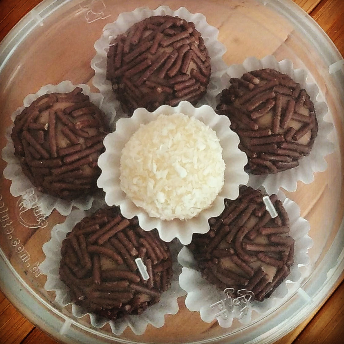 Caixa de brigadeiros
