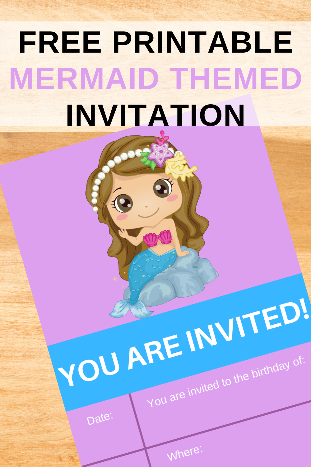 1st birthday party invitation card for a little girls birthday party