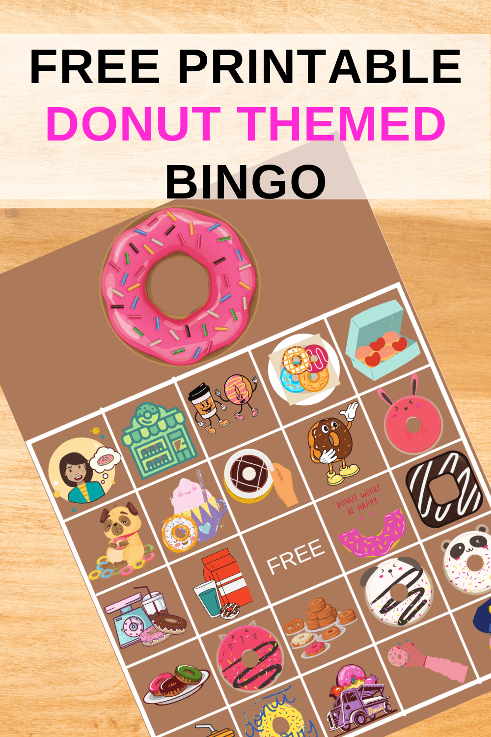 doughnut bingo