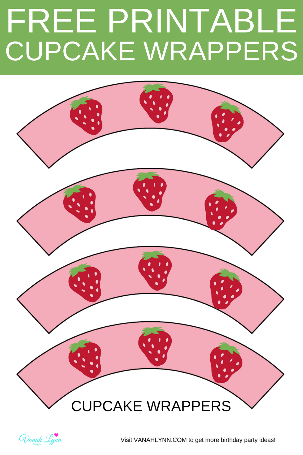 strawberry first birthday decorations