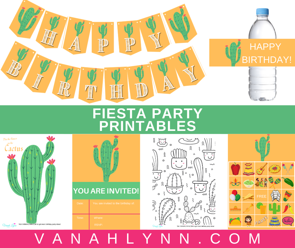 free printable fiesta party kit
