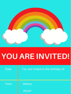 2nd birthday party invitation
