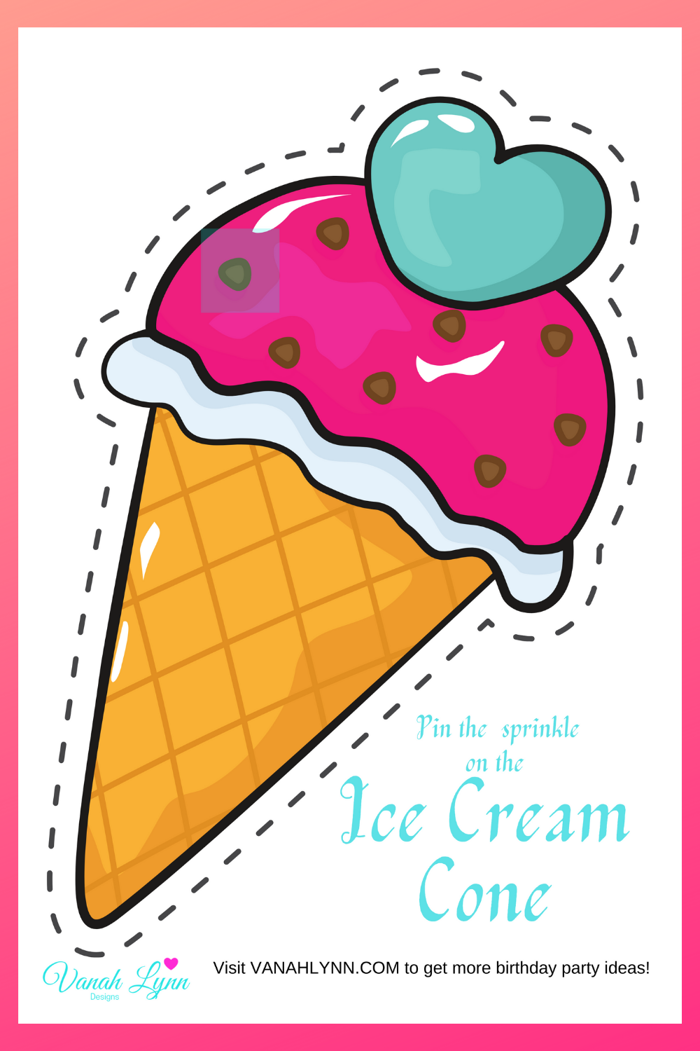 ice cream 1st birthday party game ideas