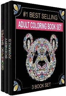 women's easter gifts, adult coloring book set