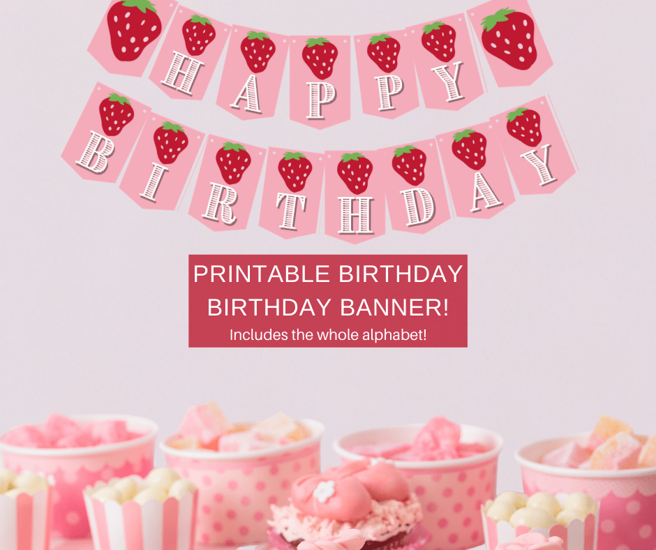 strawberry birthday party ideas