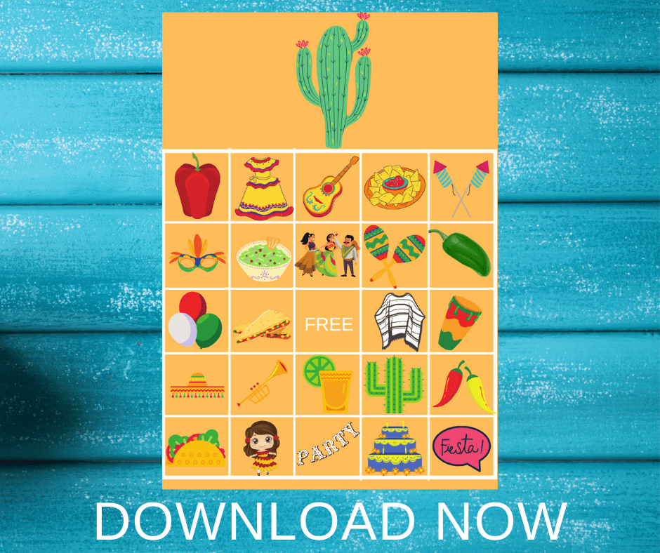 fiesta bingo printable