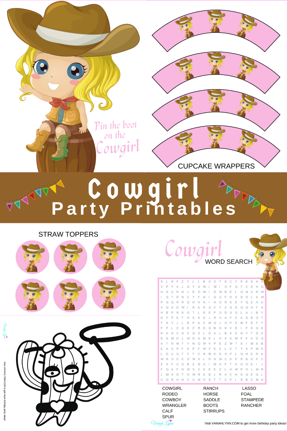 cowgirl 1st birthday party decoration ideas