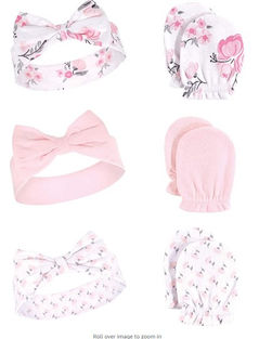 easter basket fillers for baby, spring headband and mitten set