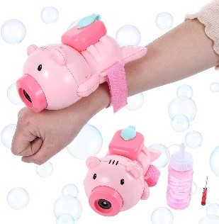 easter basket ideas for 5 year olds, pig bubble bracelet