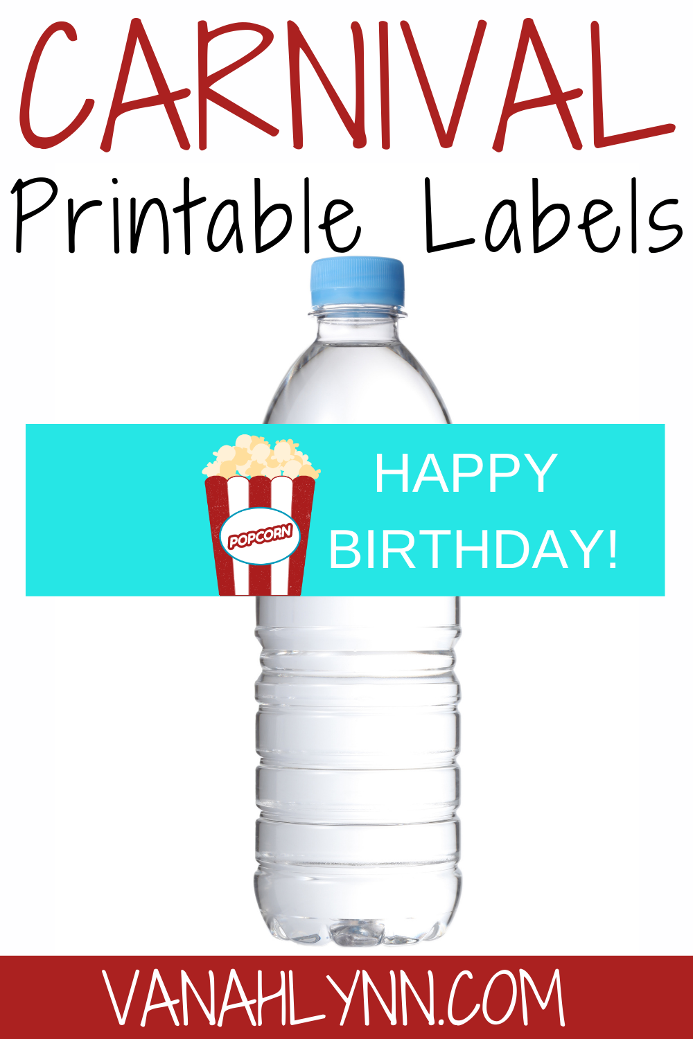 free printable carnival water bottle wrapper