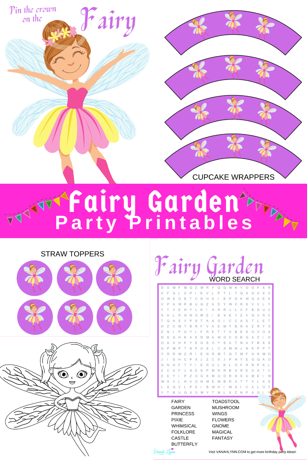 girl 1st birthday party purple birthday supplies