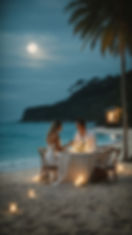Thumbnail: A candlelight dinner offers an intimate and romantic setting,for couples to celebrate love.