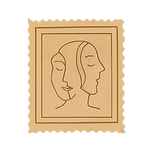 face postage stamp