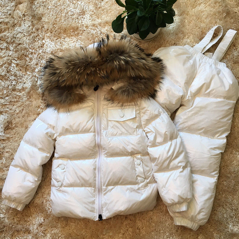 Миниатюра: Матовые зимние детские костюмы Moncler