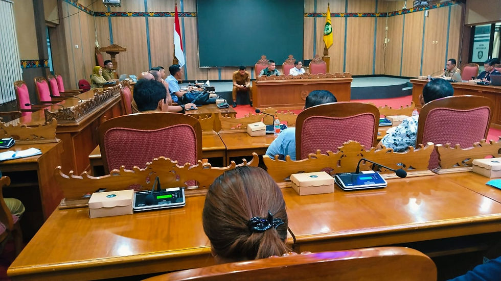 rakor komisi I DPRD Kotim dengan PLN regional Kalimantan