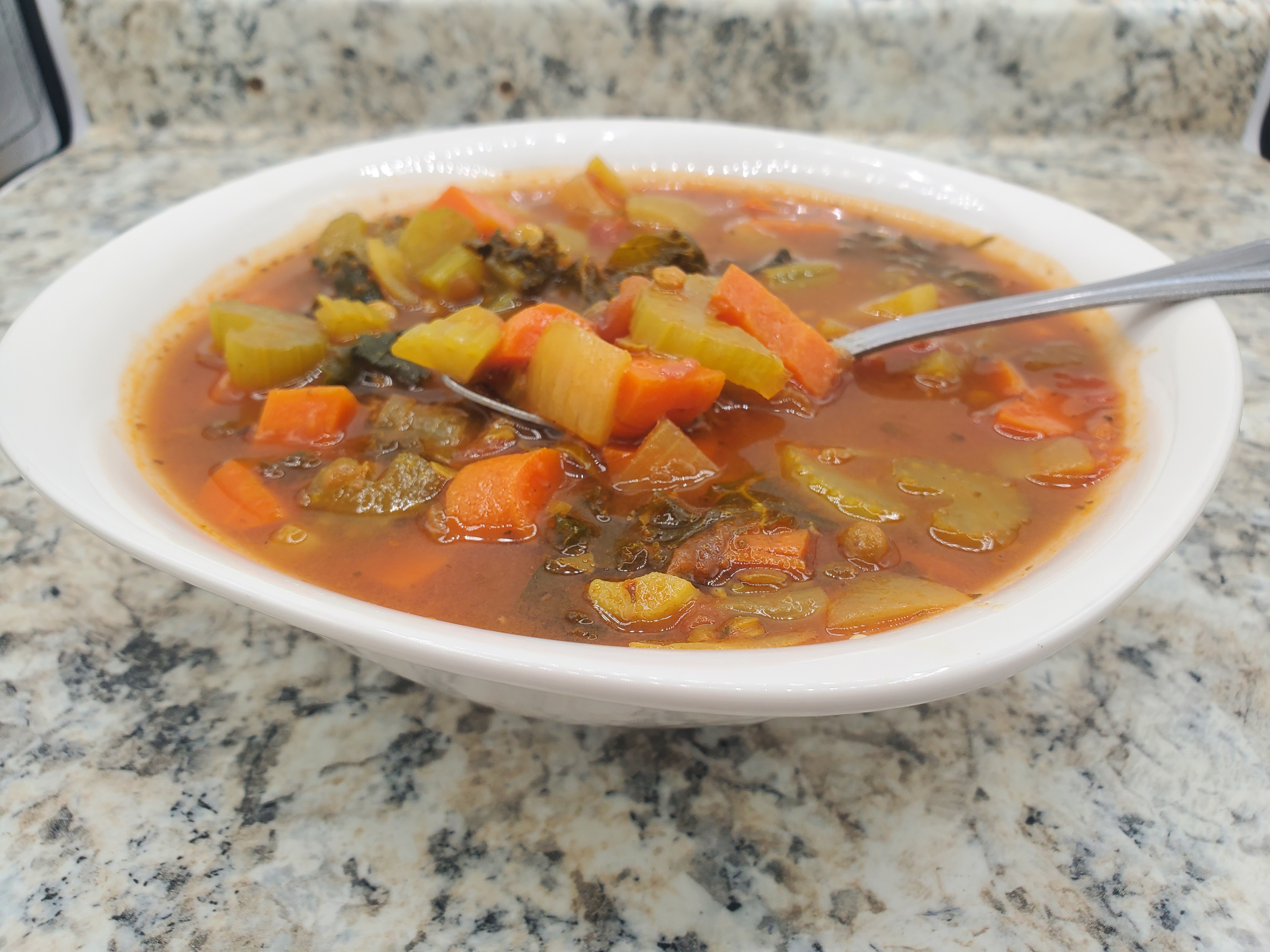 Arranged Food and Objects