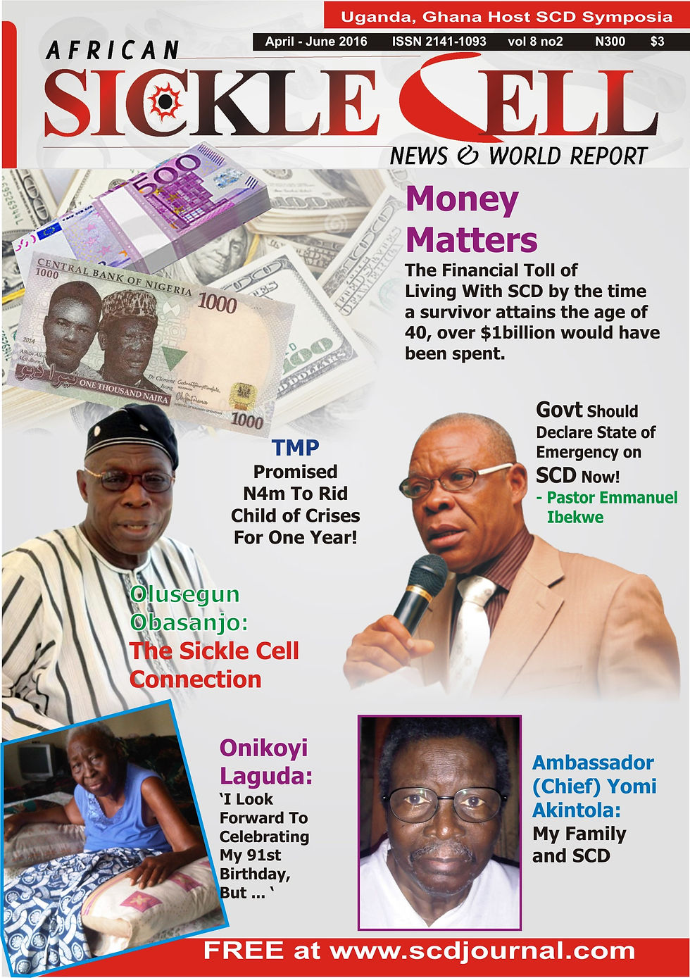 Sickle cell Magazine 'April 2016 Edition'