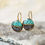 Thumbnail: The Gemstone Horizon French Back Earrings