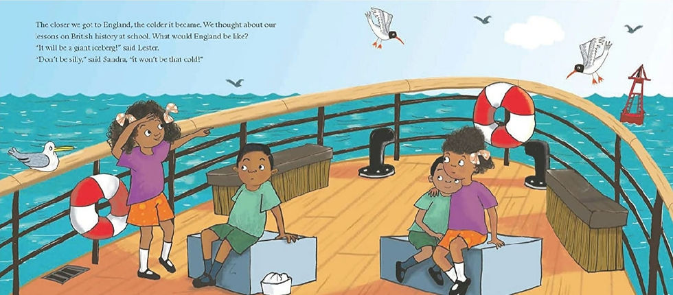 Thumbnail: "Coming to England " Kids Book 