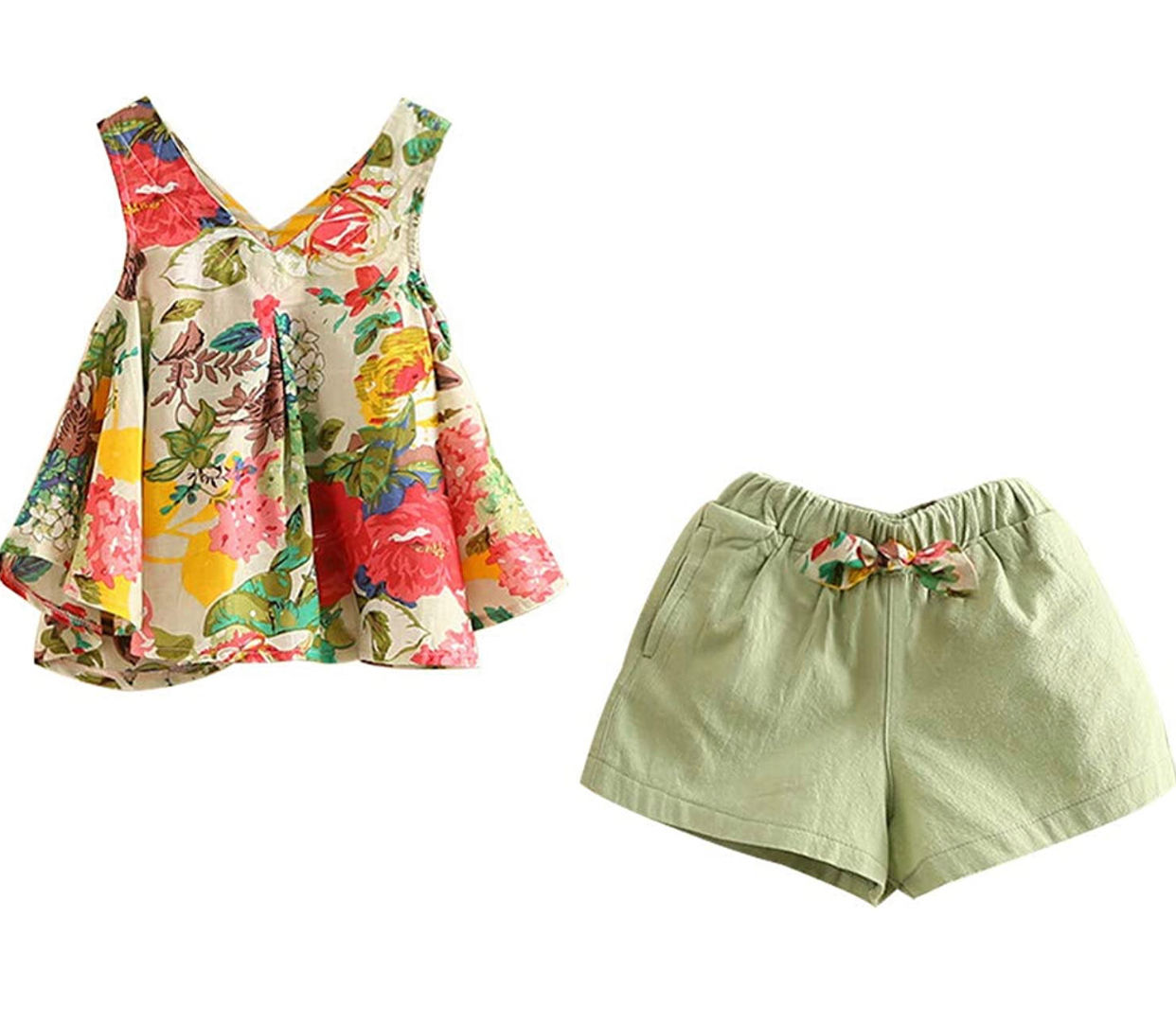 “Melis” Girls Shorts Set 