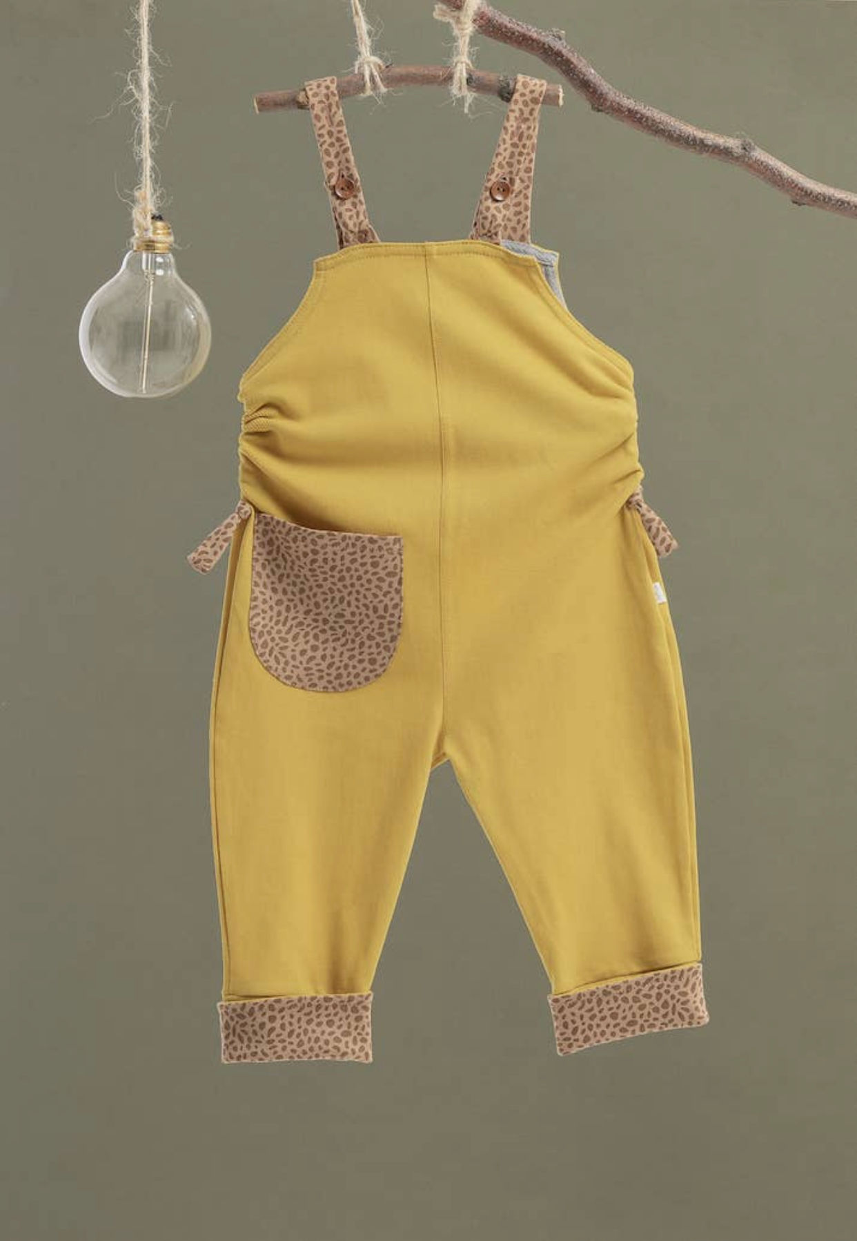 “Bumblebee” Expandable Dungarees