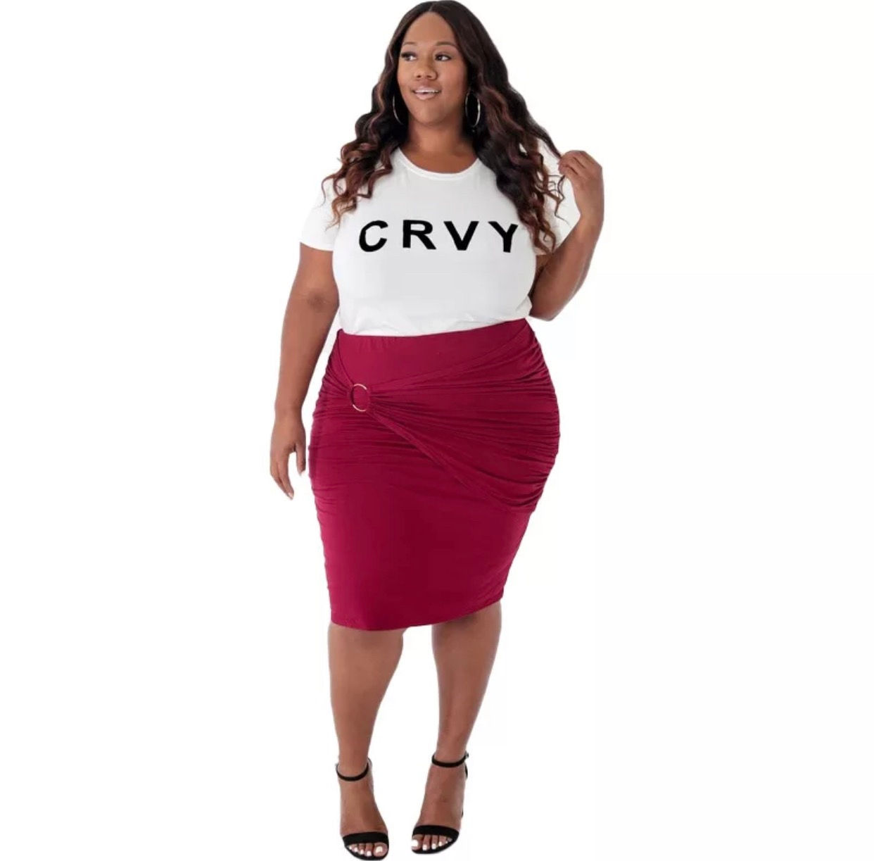 RRB+ “CRVY” Ladies Skirt Set 