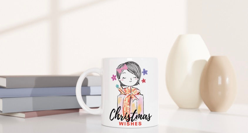 “Christmas wish” Personalised Mug