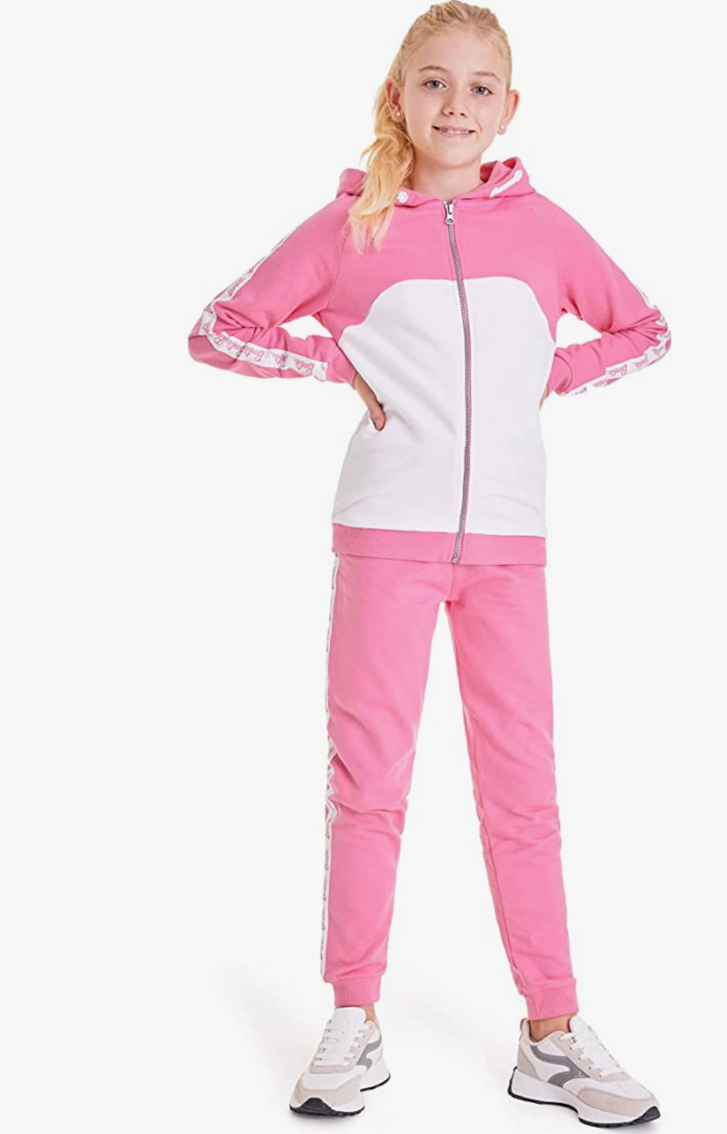 Two Tone Girs Barbie Tracksuit