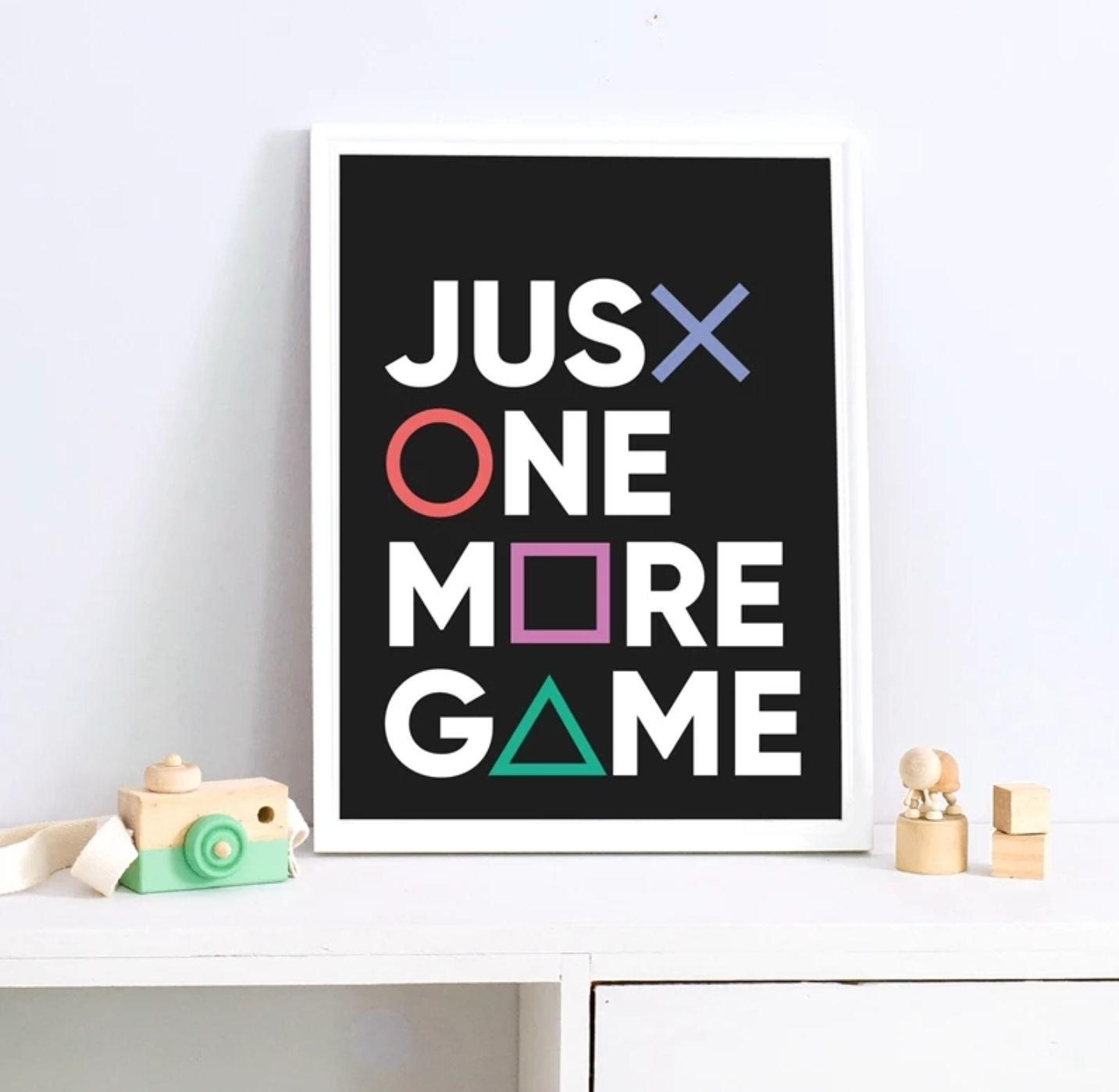 "One More Game" Canvas Print 