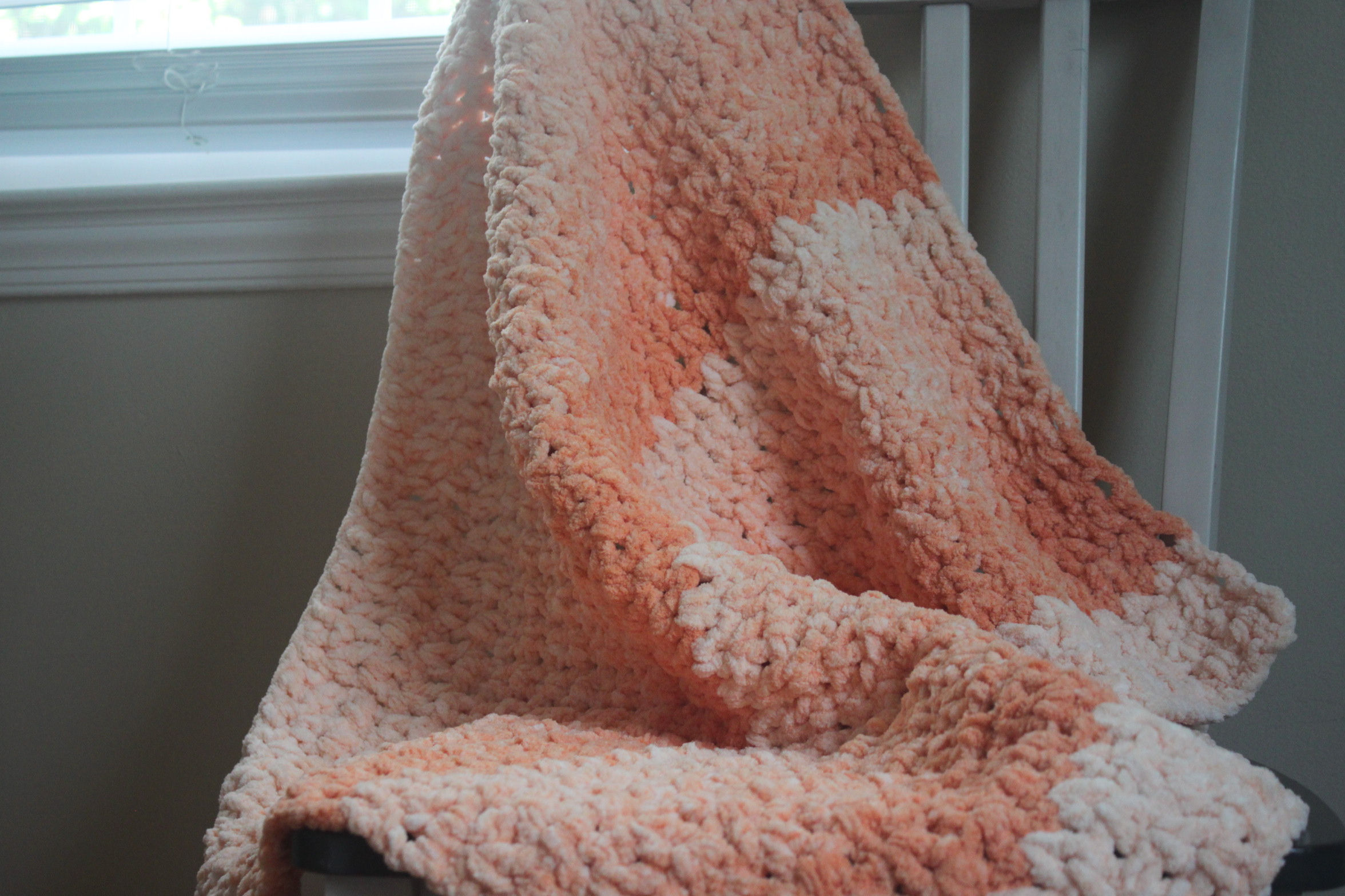 Just Peachy Baby Blanket