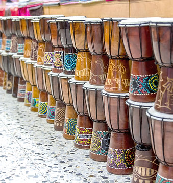 Decorative Wooden Drums