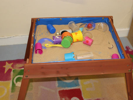 Playing with sand is SO much fun!