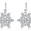 Thumbnail: Earrings (Drop) -  Sparkling Snowflakes
