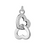 Thumbnail: Pendant - Double Hearts