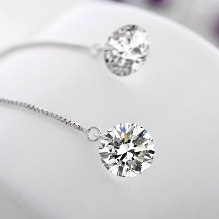 Thumbnail: Earrings (Long Chain) - Pensile Luminance