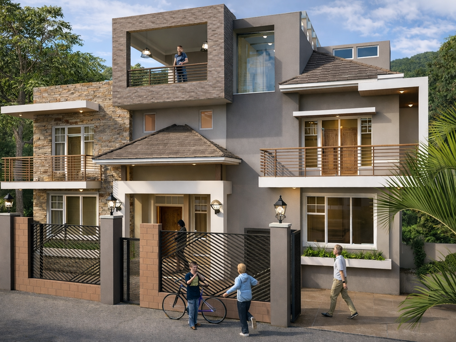 Residential Building at Jowai