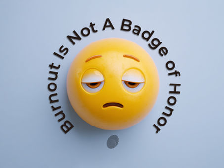 Burned out emoji