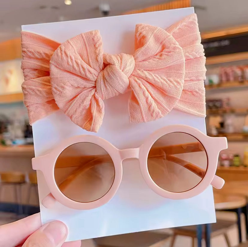 Miniatura: Kit Tiara Laço + Óculos de Sol 