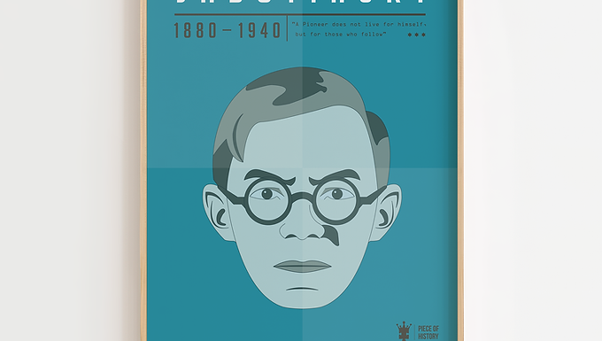 Ze'ev Jabotinsky Print