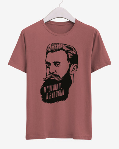 The toe Hohenzollern Twist Shirt 新品 Theodor Herzl T-Shirt – Dream Big, Think Bold – Lee Laa Lou