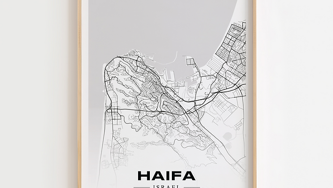 Haifa City Map