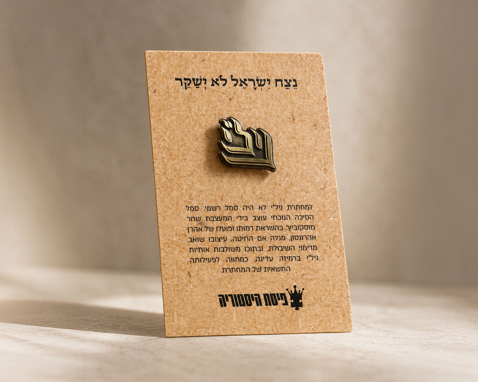 NILI Emblem Metal Pin