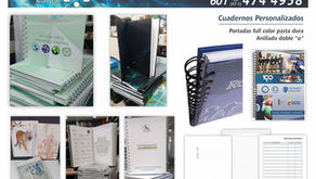 Impresión cuadernos personalizados con logotipo