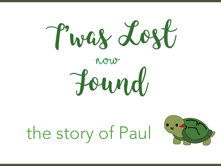 T'was Lost but now Found