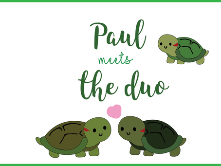 Paul meets the duo