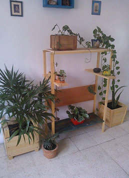 Mueble para plantas