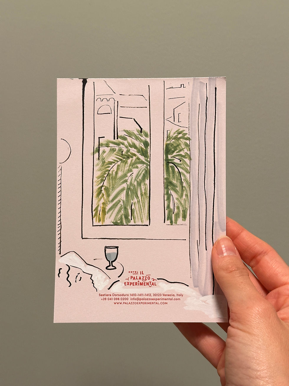 Picture of 'Room with Palm Trees'