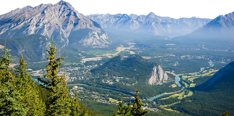 Working in Banff National Park