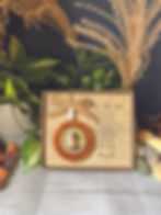 CO132 Wood Photo Ornament